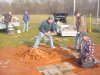 Platzpflege 2004 Thomas, Dennis und Andreas